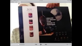 Jem™ Raw Organics - Part 1: Raw Organic Sprouted Nut Spreads