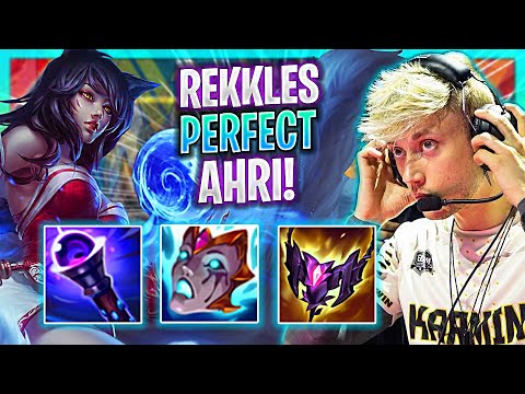 REKKLES PERFECT GAME WITH AHRI! | FNC Rekkles Plays Ahri Mid vs Vel'koz! | Preseason 2023