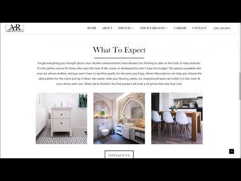 Abram Renovations - SlyFox Web Design & Marketing - Web Design Project