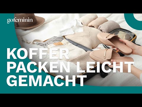Mit dieser Methode geht Kofferpacken ganz leicht