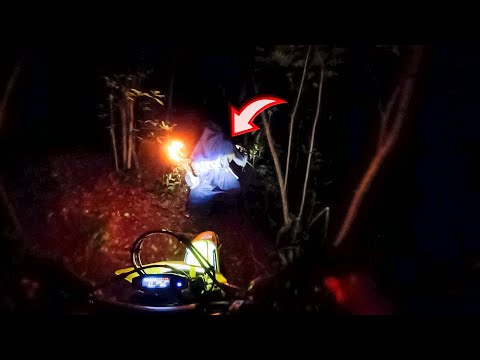I WENT INTO THE FOREST OF THE SATANIC OLD MAN WITH THE MOTORCYCLE AT NIGHT AND IT WENT BAD - LEGE...