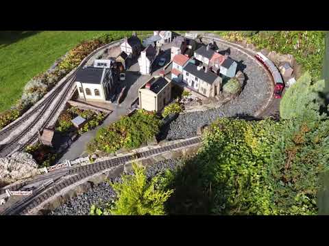 The Brockhampton and Umbridge Railway from the air