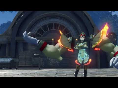 Xenoblade 2 Blade Quest Cutscene 148 - Handyblade Newt (Normal Rex Cloudy Pandoria) (Newt)