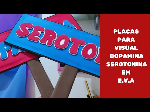 PLACAS PARA VISUAL /SEROTONINA E DOPAMINA 