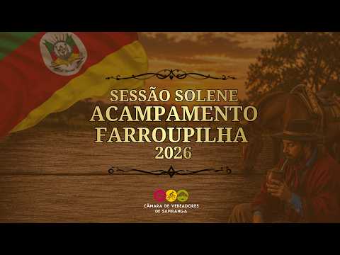 SESSÃO SOLENE DO ACAMPAMENTO FARROUPILHA 2026 - 16/09/26