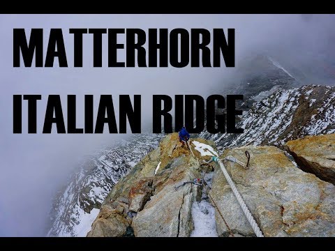 Matterhorn 2017 Italian side