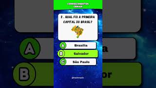 🔍 Quiz de conhecimentos gerais