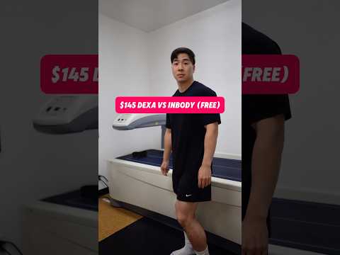 $145 DEXA scan vs InBody (free)