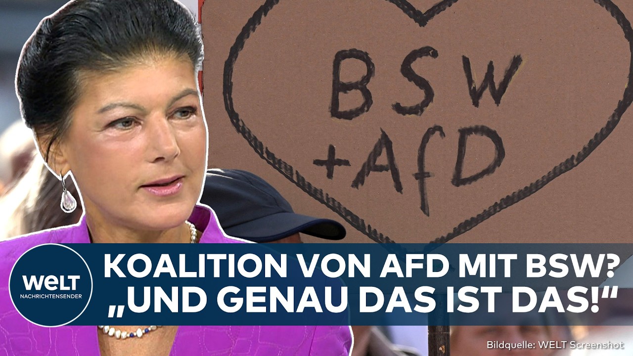 Sahra Wagenknecht im Interview: Was passiert jetzt mit der AfD?