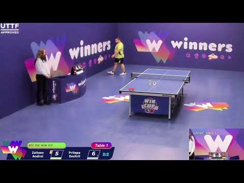 WINners CUP table 1 20.01 Zaitsev Andrei - Prilepa Dmitrii  21:30
