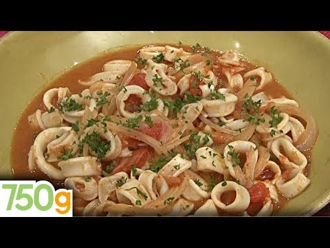 Recette encornet