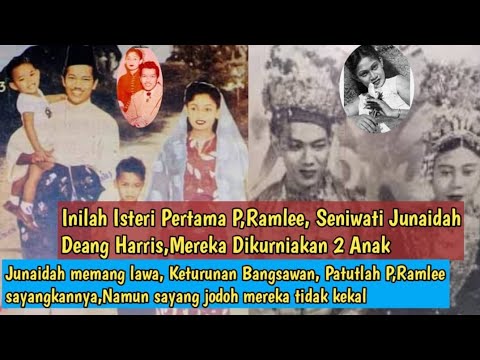 Inilah Isteri Pertama P,Ramlee,Seniwati Junaidah Mereka Dikurniakan 2 Ank,Mungkin ramai yg tidak tau