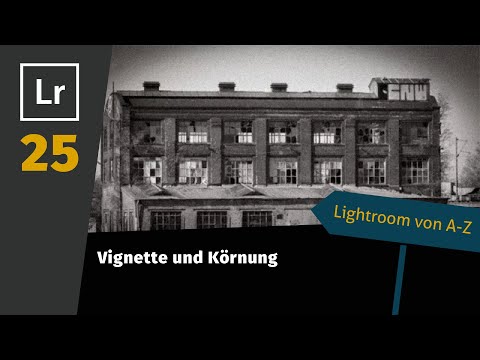 Lightroom Tutorial von A-Z Teil 25: Vignette und Körnung
