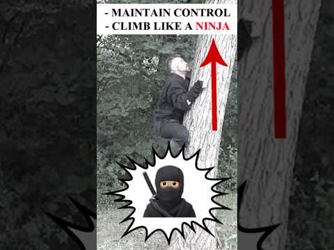 NINJUTSU TRAINING 🥷🏻‼️ How To CLIMB like a NINJA using SHUKO ✅ Climbing Techniques #Shorts