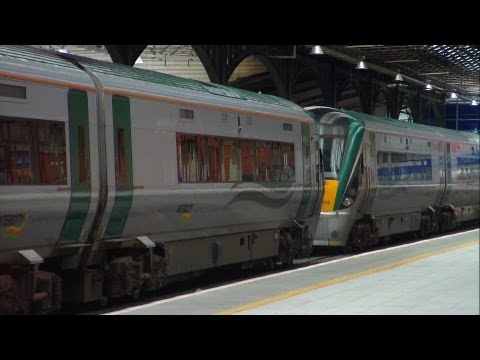 Irish Rail Dart 22000 Class Intercity Train  22319 - Connolly Station
