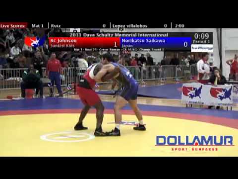 Schultz Greco 96kg R.C. Johnson (Sunkist Kids) vs. Norikatsu Saikawa (JPN)