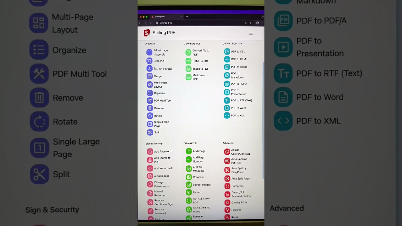 Master PDF Editing & Conversion with Stirling PDF | Part 406 #PDFTools #ProductivityHacks #Websites