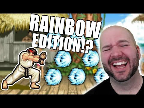 We held a tournament for the MOST BROKEN version of Street Fighter 2