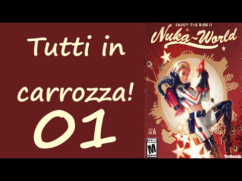 Fallout 4 Nuka World Walkthrough #01 Gunner in carrozza!