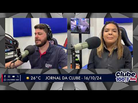 Jornal da Clube - 16/10/24 - Edição da Manhã
