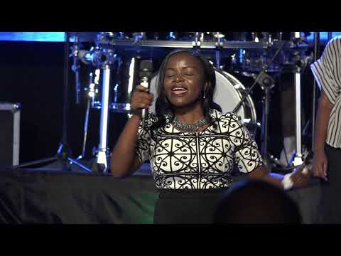 YAHWEH song -JOSEPHINE MINZA at AICT MAGOMENI CHURCH. Worship experience overnight
