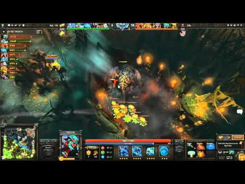 MLG Columbus ПОЛУФИНАЛ (bo 3 game 2). Na`Vi vs DK. Комментирует V1lat.