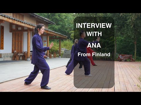 Interview with Ana From Finland | Learn Wudang Kung Fu Tai Chi & Qi Gong in China