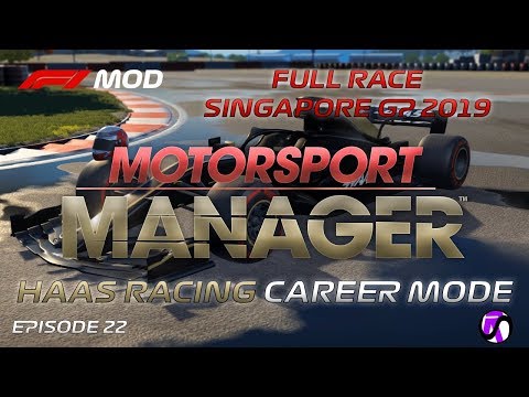 WILD Race in Singapore | Motorsport Manager Career #22 (FIRE Fantasy 19 Mod)