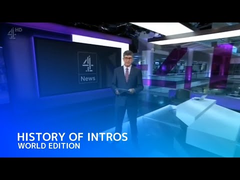Channel 4 News Intros Evolution