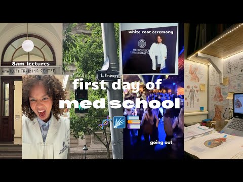 first day of MED SCHOOL🩺  | BACK TO SCHOOL ersti edition 📚 | first year med student