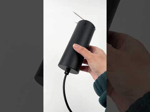 Стельова розетка D60 H150 металева під драйвер Чорна