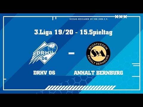 RE-LIVE I DRHV 06 vs. SV Anhalt Bernburg I 3. Liga Nord-Ost I Saison 2019/20