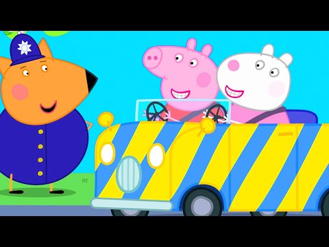 Peppa Pig Official Channel | Peppa Pig Learns How to Drive ( In the Future)