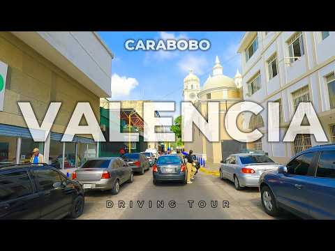 Valencia Industrial y Colonial: Un Driving Tour desde el Aeropuerto. | VENEZUELA 🇻🇪 | 4K | 2025.