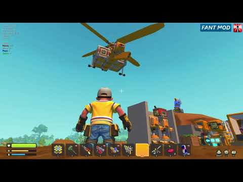 Scrap Mechanic Modded | Fant Mod - Doing Stuff #7