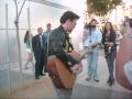 Jackson Rathbone playing guitar in Eclipse tent ...