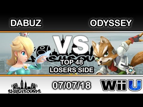 Smash Sounds - GRV | Dabuz (Rosalina) Vs. T2 | Odyssey (Fox) Top 48 Losers Side - Smash 4