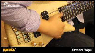 Video thumbnail for [Warwick] Streamer Stage1 5String Sample by samashop