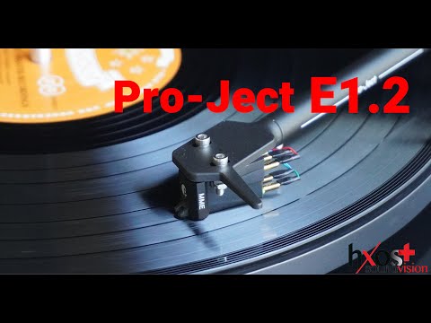 Affordable Excellence: Pro-Ject E1.2 Turntable with Aluminium Platter & Tonearm