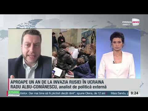 Radu Albu-Comănescu, analist de politică externă - Un război de asemenea amploare n-a mai avut loc