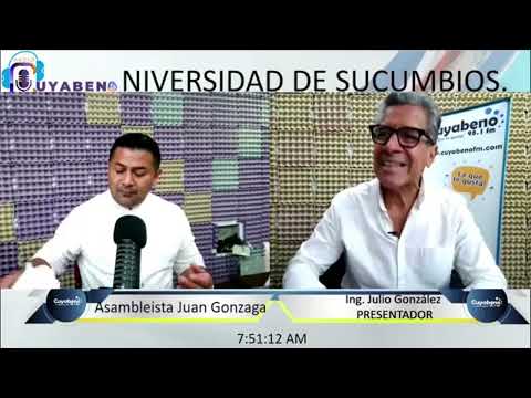 Radio Cuyabeno hablando sobre LA UNIVERSIDAD DE SUCUMBÍOS.