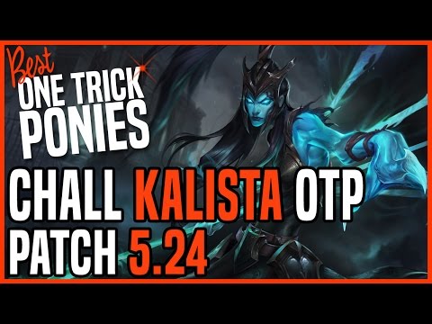 Patch 5.24 Kalista ADC OTP - Matchup: Lucian - Ranked Challenger KR