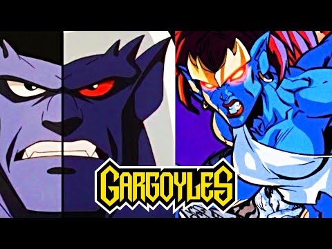 13 Animalistic And Terrifying Gargoyles Cartoon Villains - Explored - Disney's Darkside Of Cartoons