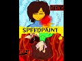 Speedpaint Undertale | Frisk y Chara