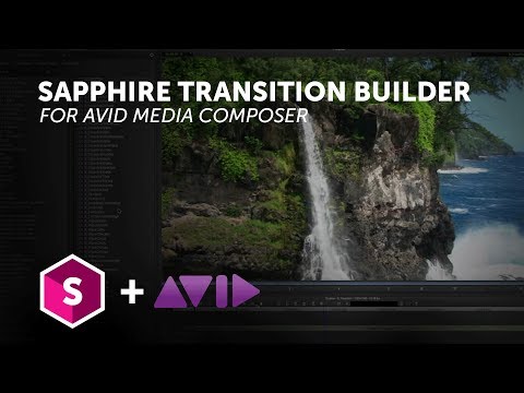 Learning Sapphire for Media Composer - Transition Builder