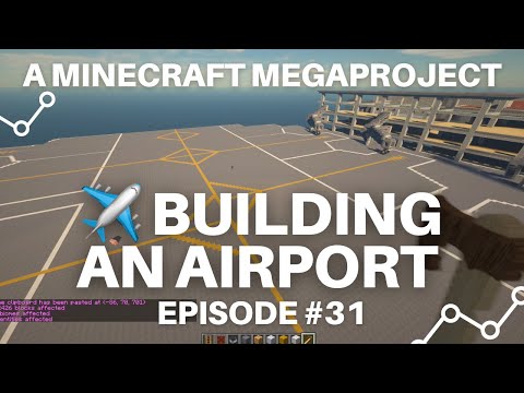 EPIC Airport Build in Minecraft! Don't miss it!