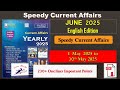 Speedy Current Affairs June 2025 In English Speedy Current Affairs JUNE 2025