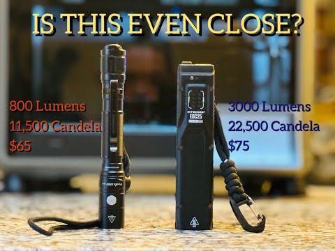 Nitecore EDC25 Vs  Fenix LD22 V2.0 | Sub $80 King?