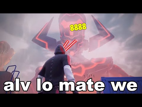 mi reaccion al evento final de galactus en fortnite temporada 5 xdd