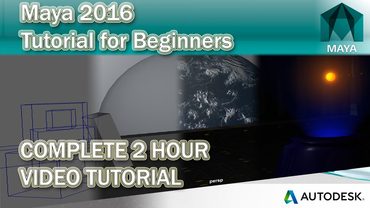 Maya Tutorial for Beginners 2016 | 2017